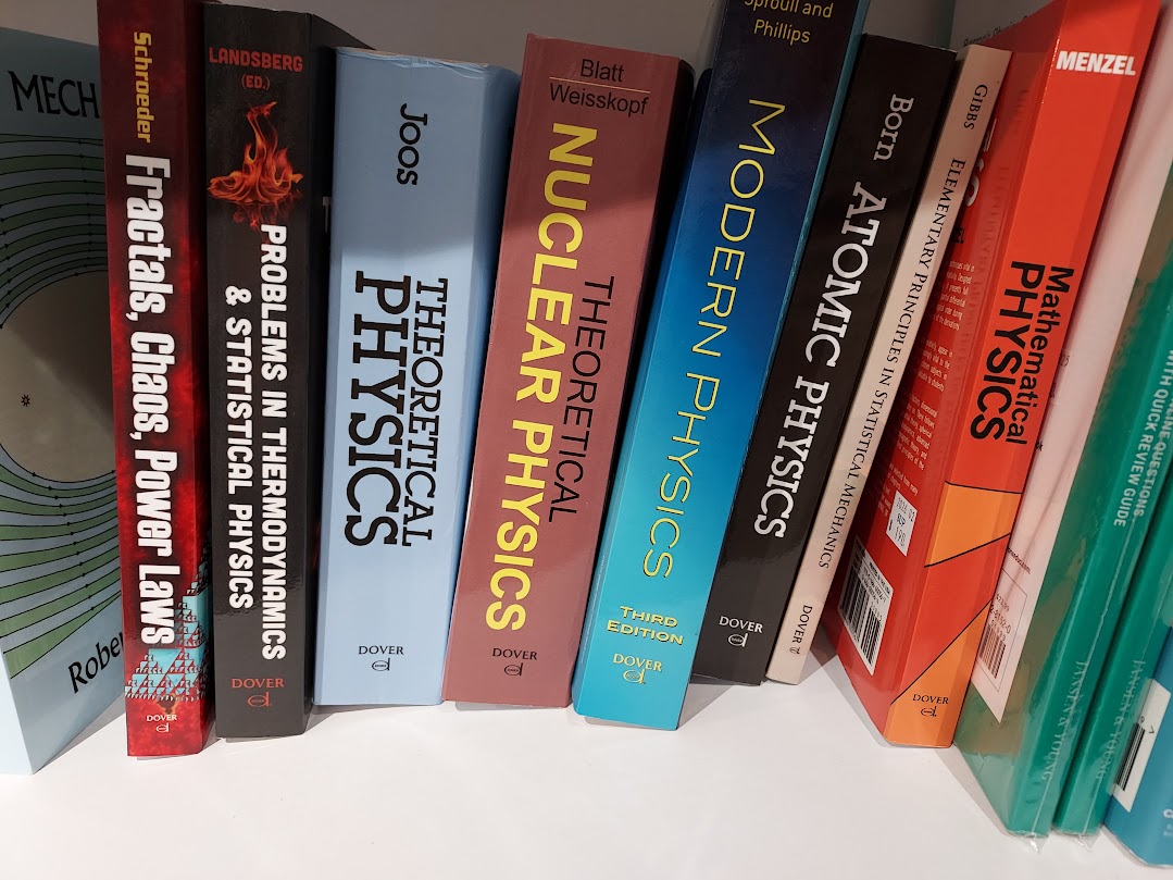 My physical physics books
